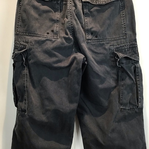Abercrombie and Fitch Vintage Fatigues Rare Surplus Paratroops Cargo Pants  30 R - Picture 9 of 14